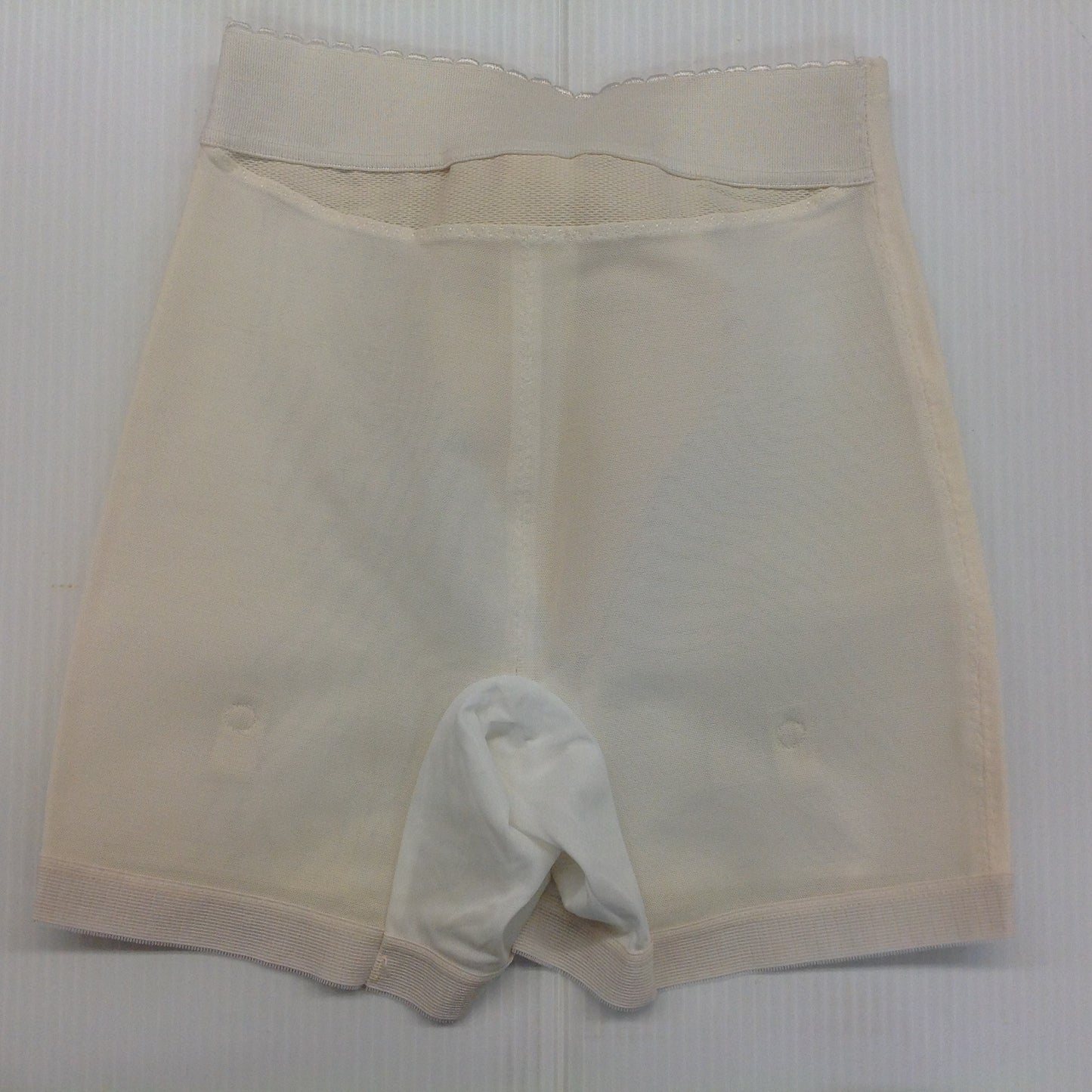 Vintage Action Back Stay Waist No Roll Union Made ILGWU Extra Large NWT White Girdle