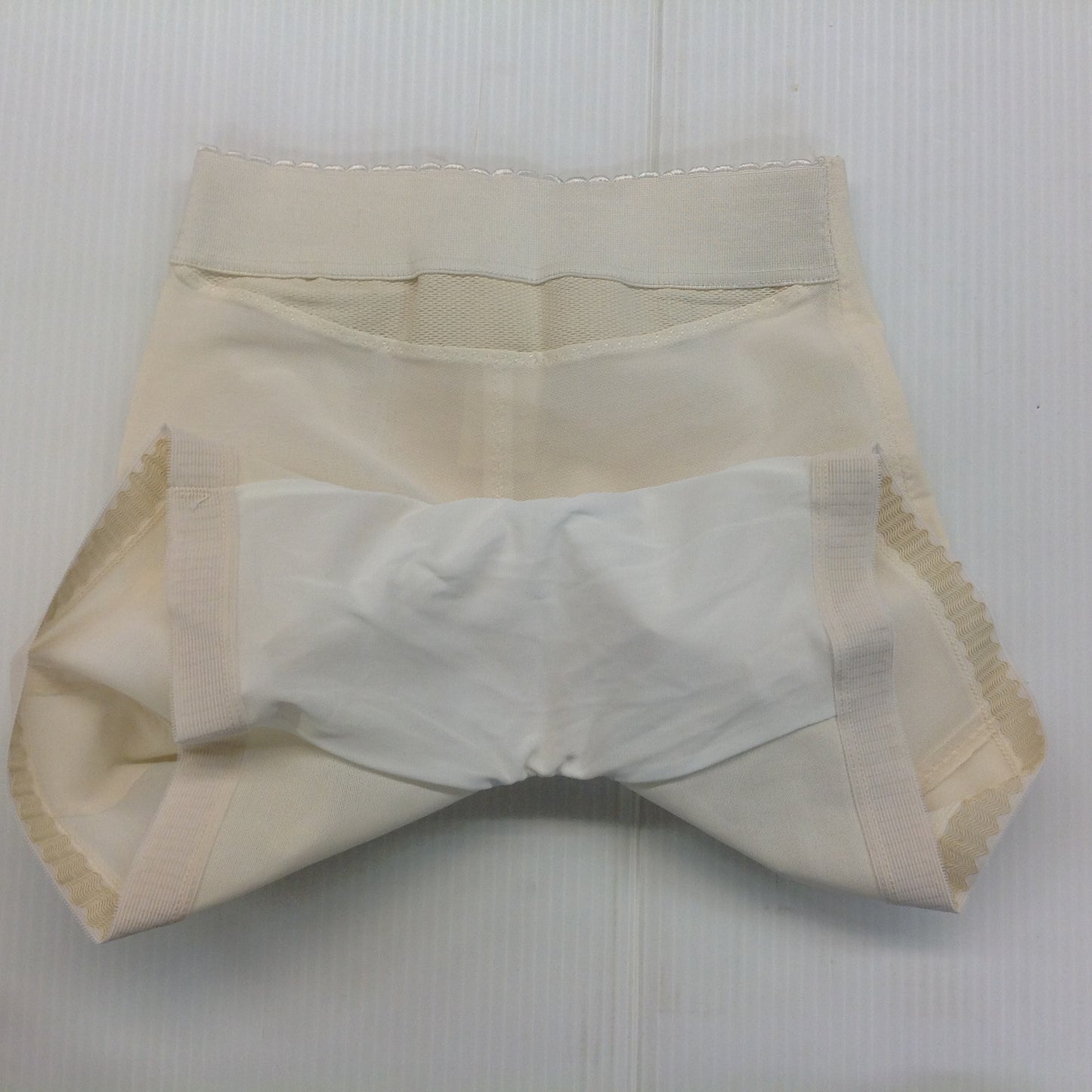 Vintage Action Back Stay Waist No Roll Union Made ILGWU Extra Large NWT White Girdle