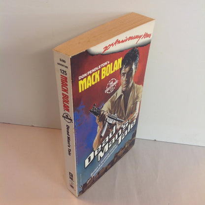 Vintage 1989 Mass Market Paperback Don Pendleton's The Executioner #125: Dead Man's Tale