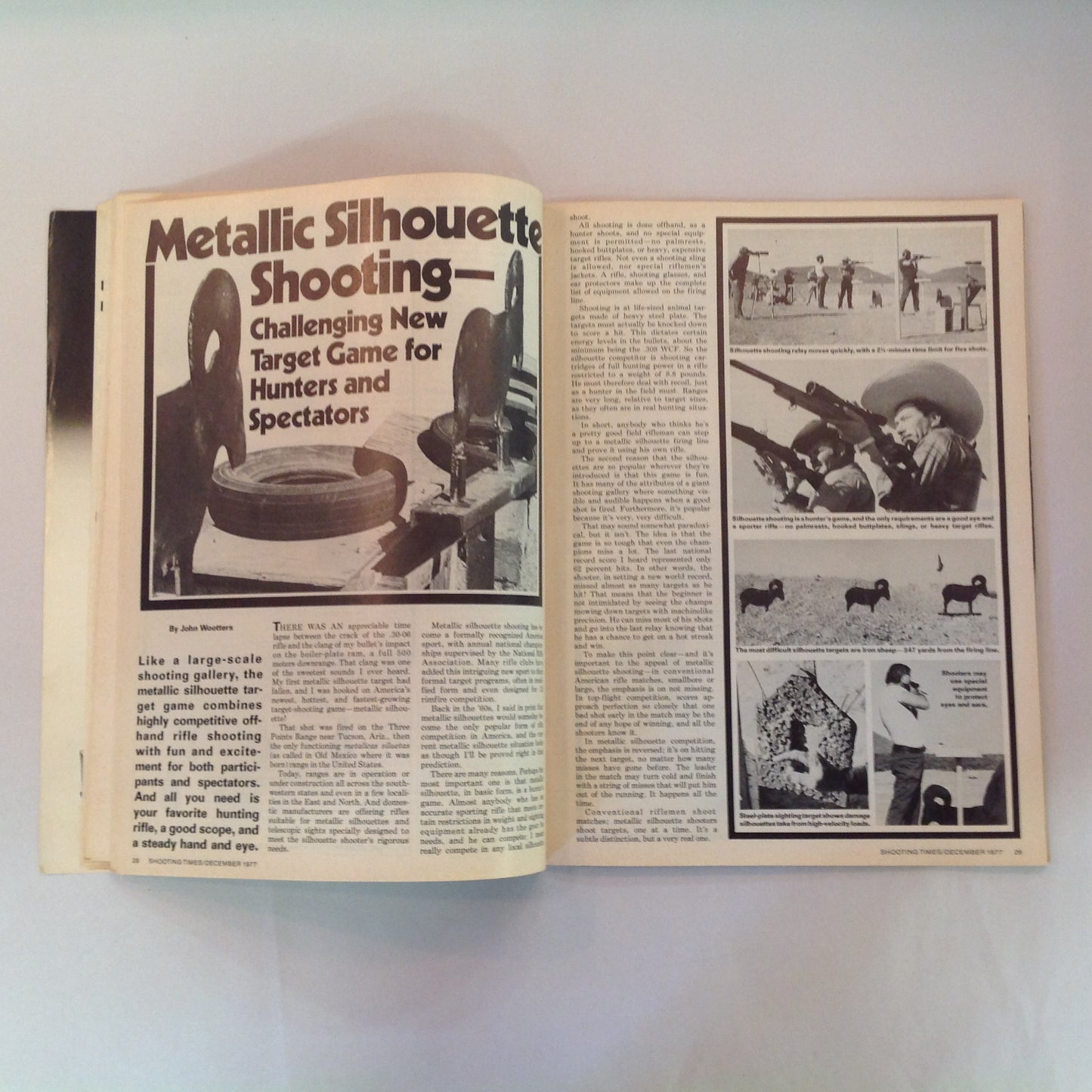 Vintage Dec 1977 Shooting Times Magazine New 20-Gauge O/U Shotgun Browning Pump Shotgun