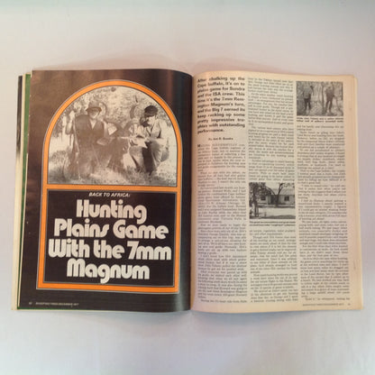 Vintage Dec 1977 Shooting Times Magazine New 20-Gauge O/U Shotgun Browning Pump Shotgun