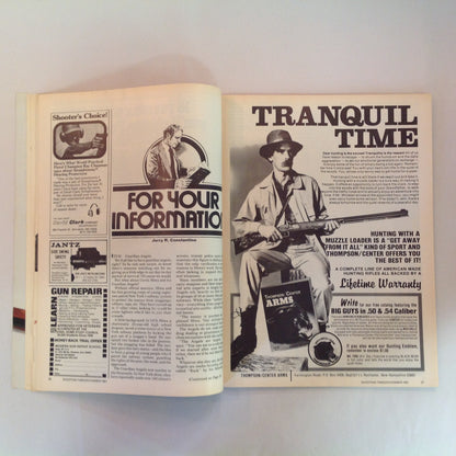 Vintage Nov 1981 Shooting Times Magazine .44 Magnums Special Roundup Downrange Bullet Drop