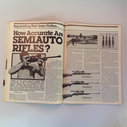 Vintage Nov 1981 Shooting Times Magazine .44 Magnums Special Roundup Downrange Bullet Drop