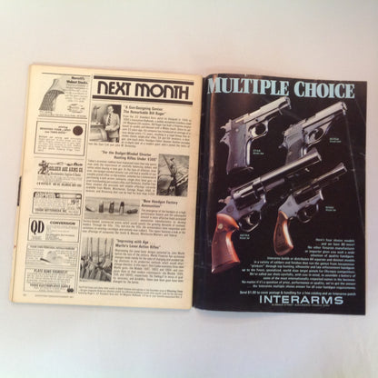 Vintage Nov 1981 Shooting Times Magazine .44 Magnums Special Roundup Downrange Bullet Drop