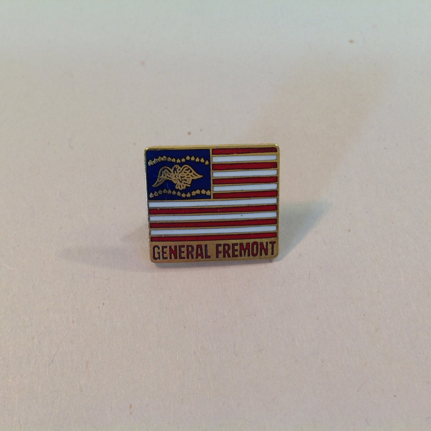 Vintage Boys Scouts of America BSA National Jamboree Subcamp Enamel Pin General Fremont