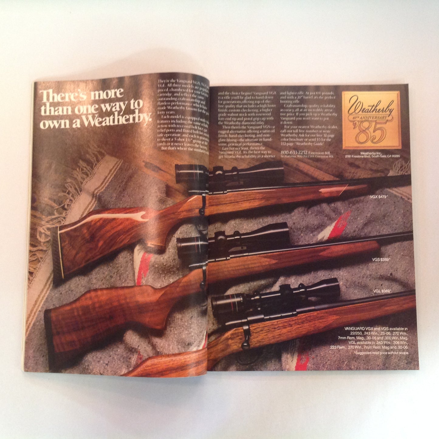 Vintage Sep 1985 Shooting Times Magazine New Contender Carbine Kit Ruger Single Actions