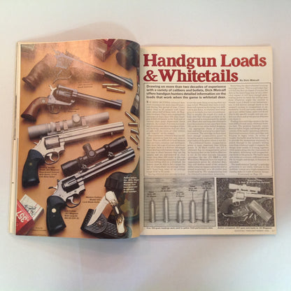 Vintage Sep 1985 Shooting Times Magazine New Contender Carbine Kit Ruger Single Actions