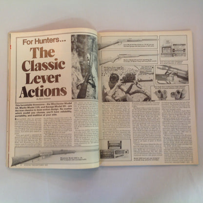 Vintage Sep 1985 Shooting Times Magazine New Contender Carbine Kit Ruger Single Actions
