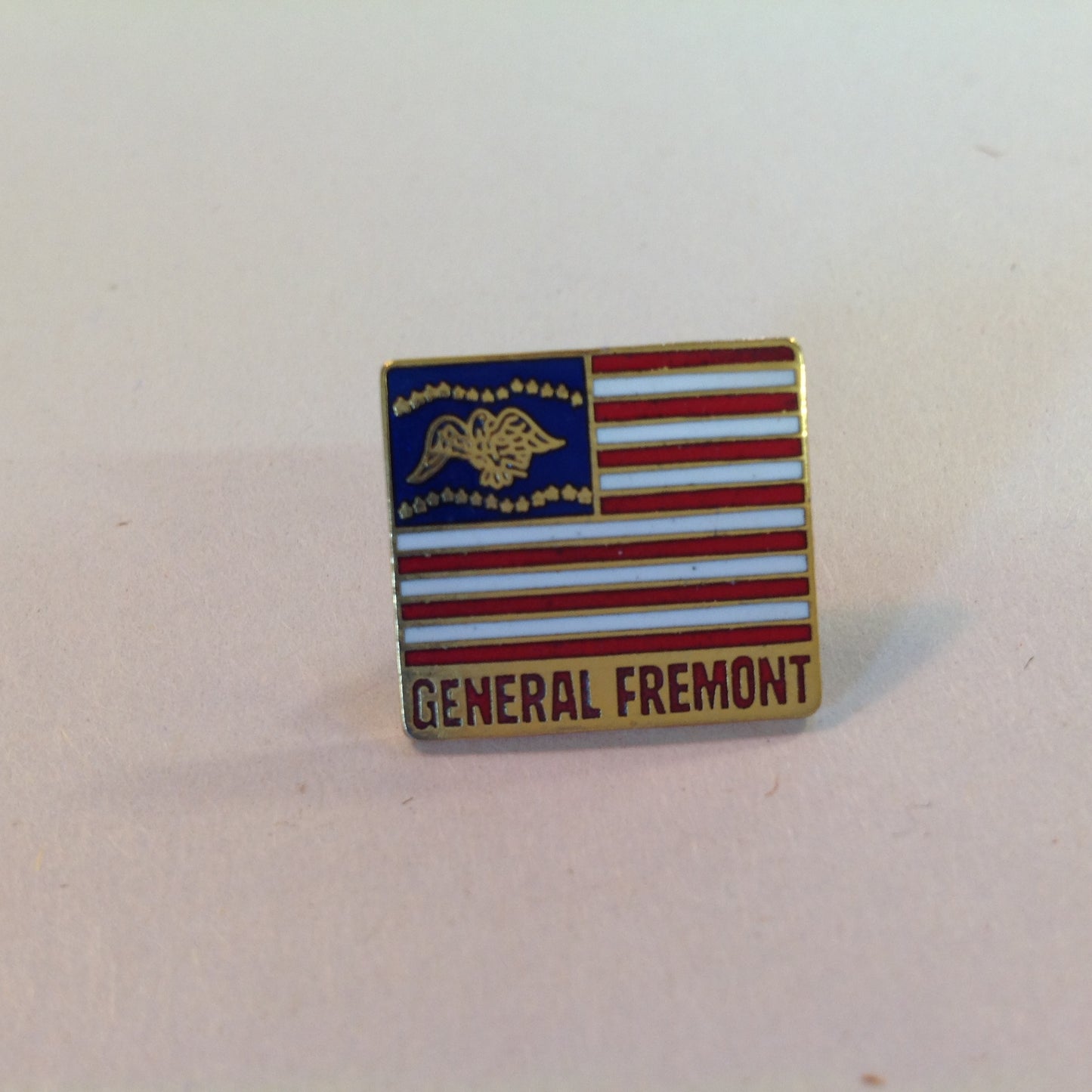 Vintage Boys Scouts of America BSA National Jamboree Subcamp Enamel Pin General Fremont