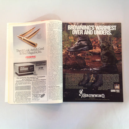 Vintage Nov 1989 Shooting Times Magazine The Assault on Semiautos Hunting Bullets Shotgun Slugs for Deer Hunting