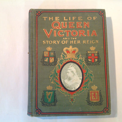 Antique 1901 Hardcover The Life of Queen Victoria and the Story of Her Reign Chas Morris LLD