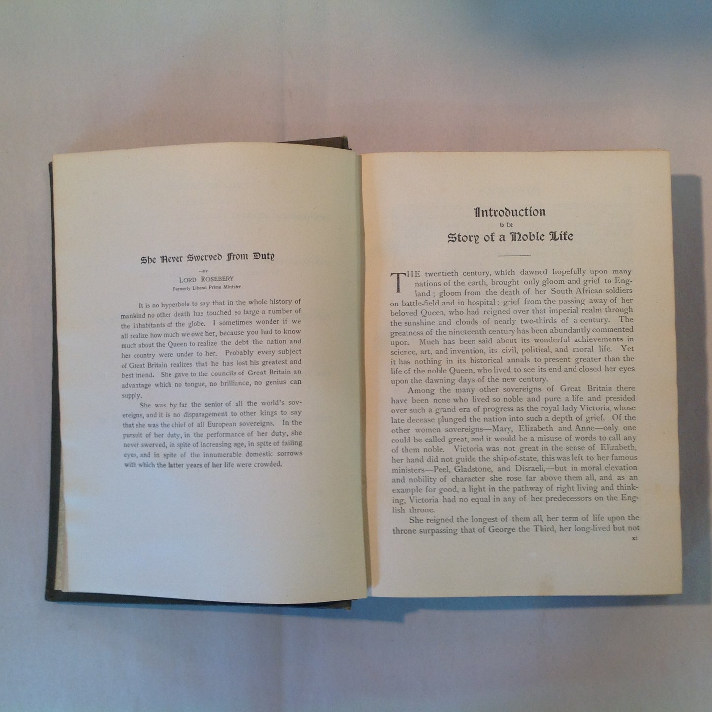 Antique 1901 Hardcover The Life of Queen Victoria and the Story of Her Reign Chas Morris LLD