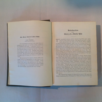 Antique 1901 Hardcover The Life of Queen Victoria and the Story of Her Reign Chas Morris LLD