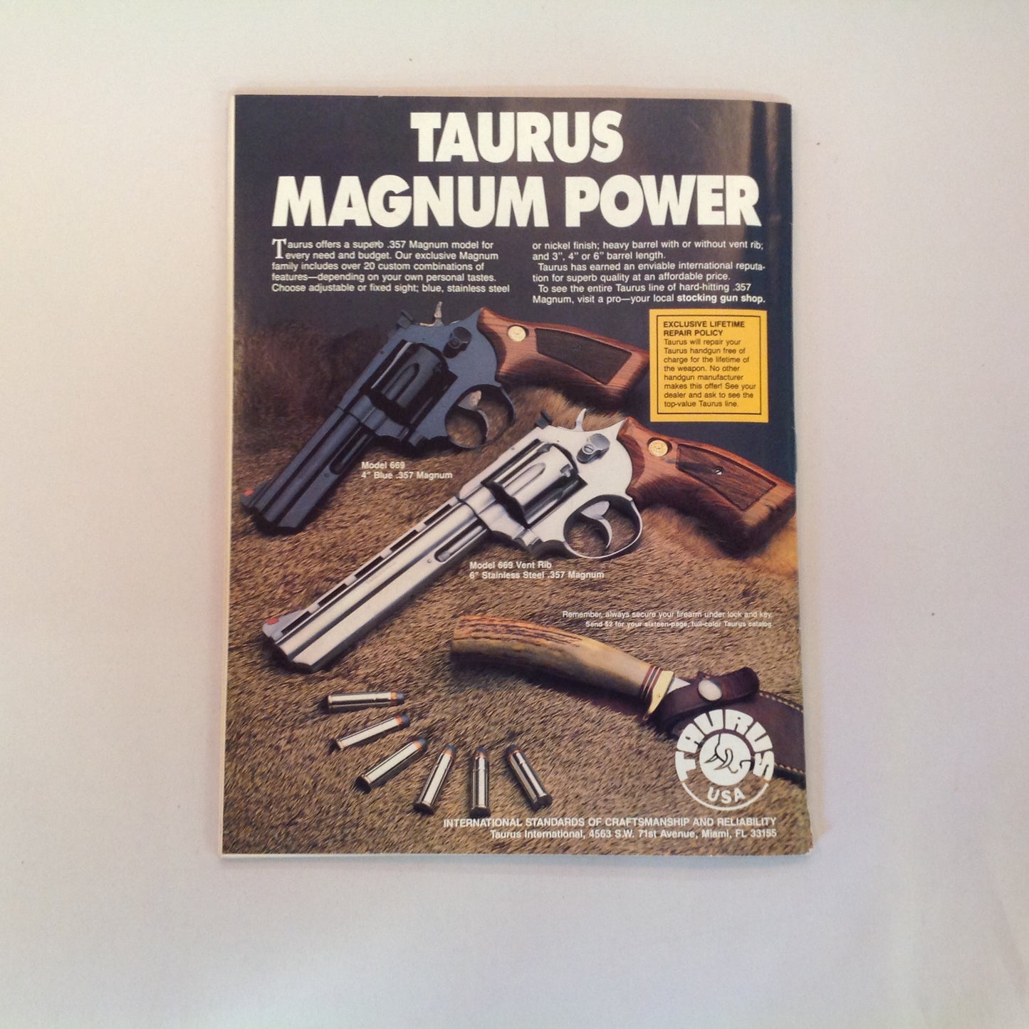 Vintage Nov 1989 Shooting Times Magazine The Assault on Semiautos Hunting Bullets Shotgun Slugs for Deer Hunting