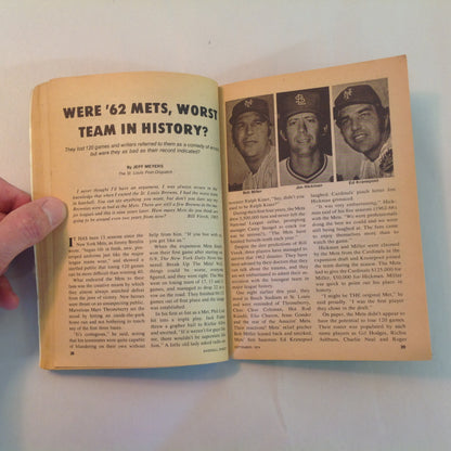 Vintage Sep 1974 Baseball Digest Magazine The Dodgers: Armed for a Pennant? Tommy John