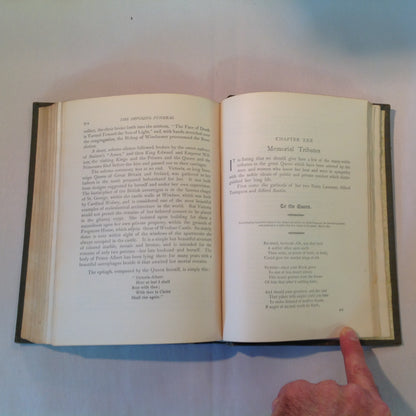 Antique 1901 Hardcover The Life of Queen Victoria and the Story of Her Reign Chas Morris LLD