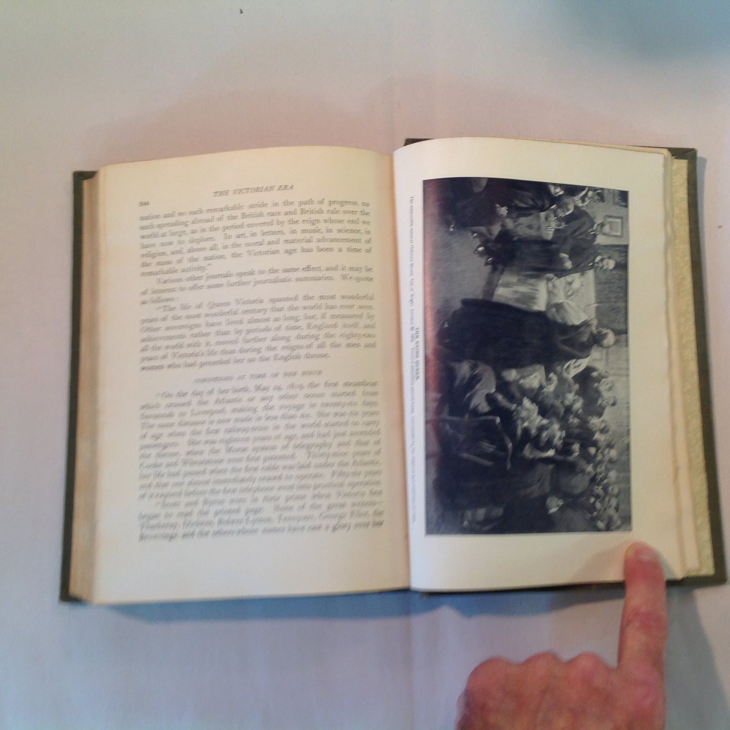 Antique 1901 Hardcover The Life of Queen Victoria and the Story of Her Reign Chas Morris LLD