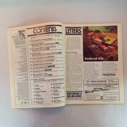 Vintage Apr 1979 Shooting Times Magazine Sako's Super 78 .22 Rifle Report Trophy Mule Deer