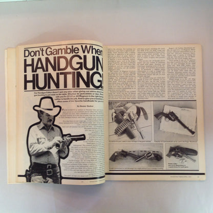 Vintage Apr 1979 Shooting Times Magazine Sako's Super 78 .22 Rifle Report Trophy Mule Deer