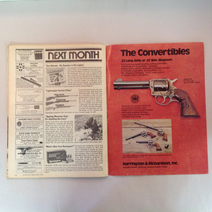 Vintage Apr 1979 Shooting Times Magazine Sako's Super 78 .22 Rifle Report Trophy Mule Deer