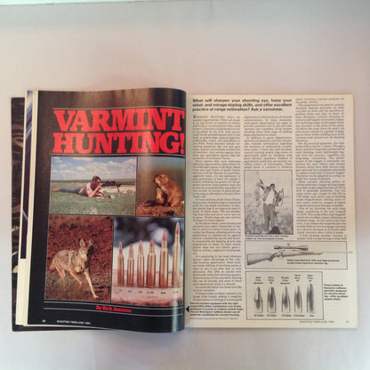 Vintage Jun 1984 Shooting Times Magazine Colt .357 Python Weatherby Breakthrough Handgun Bonus Deer Rifle Action Year-Round