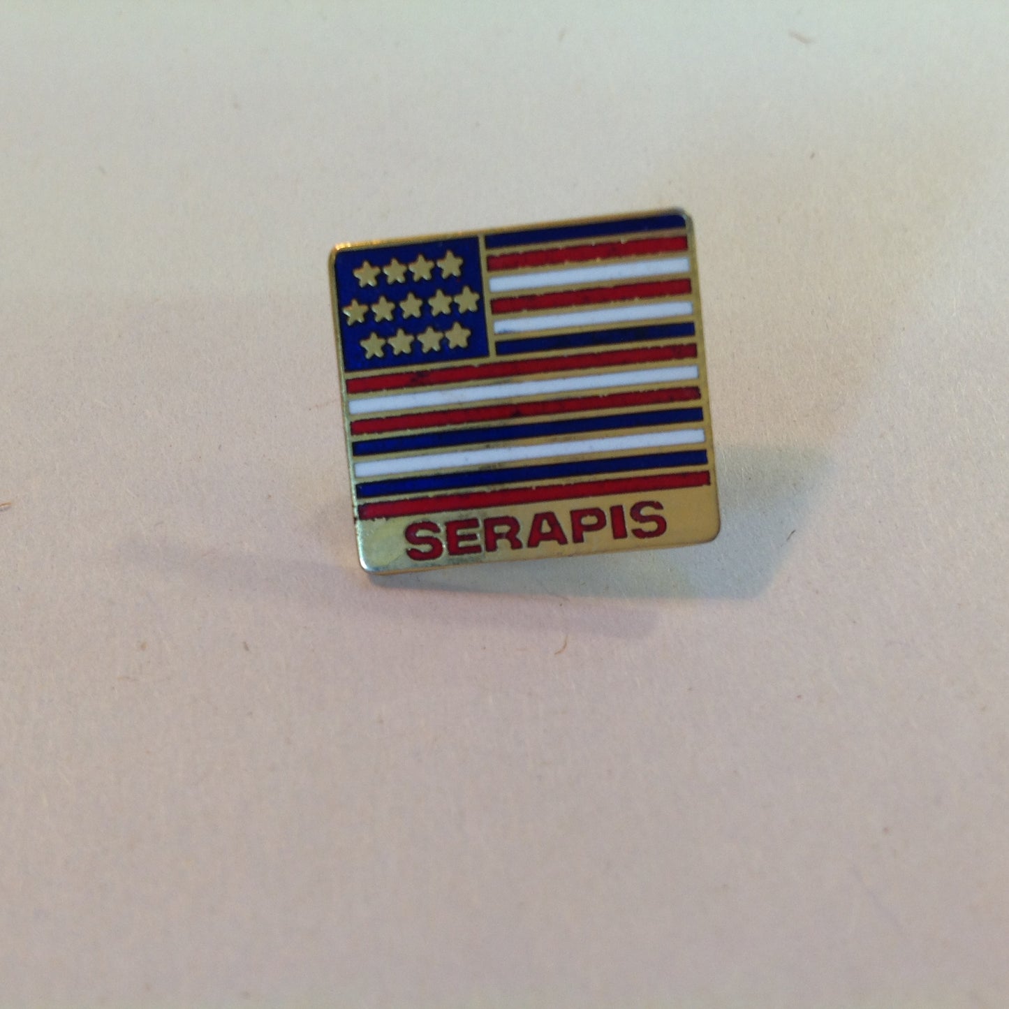 Vintage Boys Scouts of America BSA National Jamboree Subcamp Enamel Pin Serapis