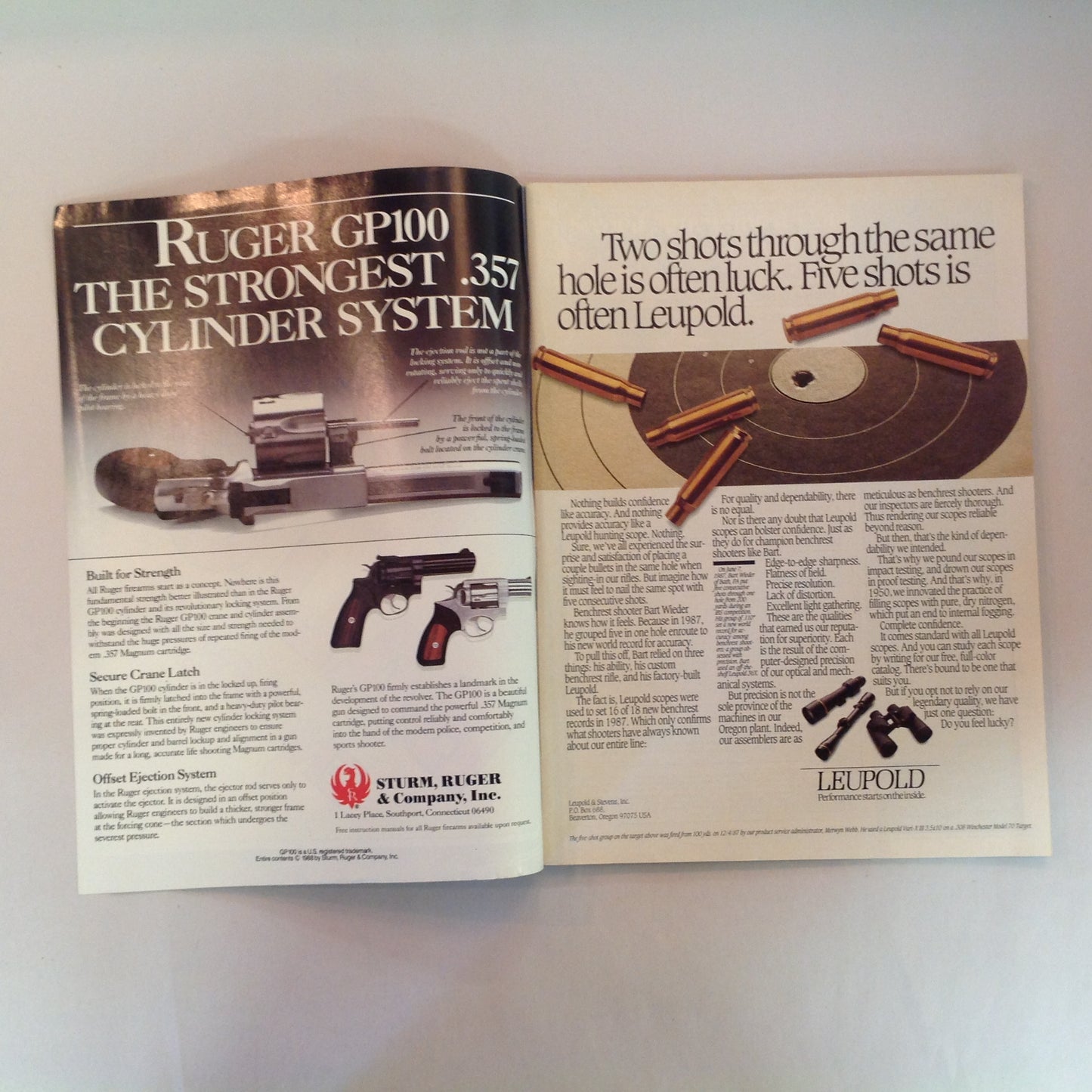 Vintage Feb 1989 American Rifleman Magazine YOUR NRA BOARD OF DIRECTORS BALLOT ENCLOSED