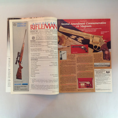 Vintage Feb 1989 American Rifleman Magazine YOUR NRA BOARD OF DIRECTORS BALLOT ENCLOSED