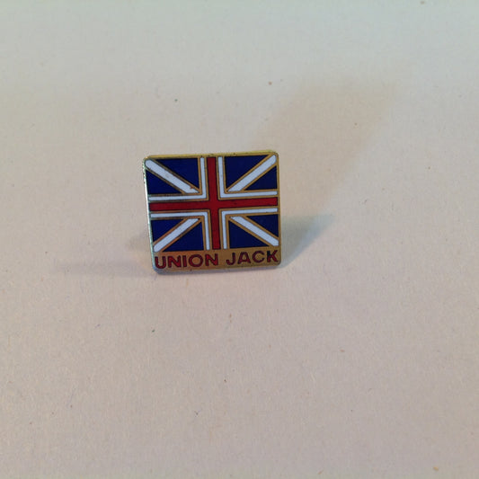 Vintage Boys Scouts of America BSA National Jamboree Subcamp Enamel Pin Union Jack