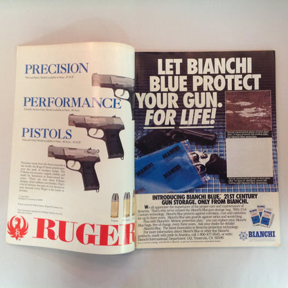 Vintage May 1992 American Rifleman Magazine Browning BDM 9mm Pistol and Revolver Modes of Operation