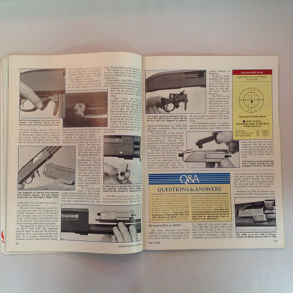 Vintage May 1992 American Rifleman Magazine Browning BDM 9mm Pistol and Revolver Modes of Operation