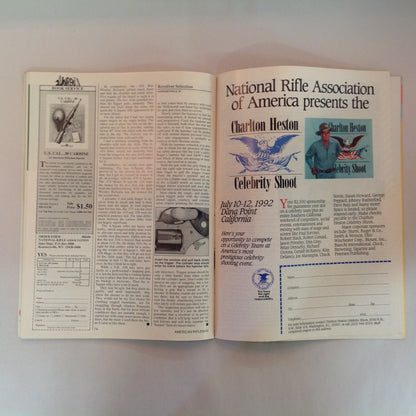 Vintage May 1992 American Rifleman Magazine Browning BDM 9mm Pistol and Revolver Modes of Operation
