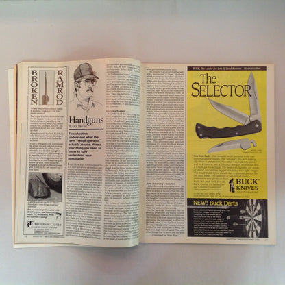 Vintage Dec 1990 Shooting Times Magazine The .45 ACP Single Shot Rifle Challenge Ruger's First 10mm