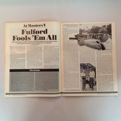 Vintage Dec 1990 Shooting Times Magazine The .45 ACP Single Shot Rifle Challenge Ruger's First 10mm