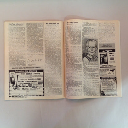 Vintage Dec 1990 Shooting Times Magazine The .45 ACP Single Shot Rifle Challenge Ruger's First 10mm