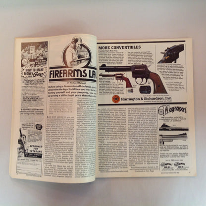 Vintage Jun 1982 Shooting Times Magazine Colt's New MX V .357 Magnum DA Trooper T/C's Stainless Cougar