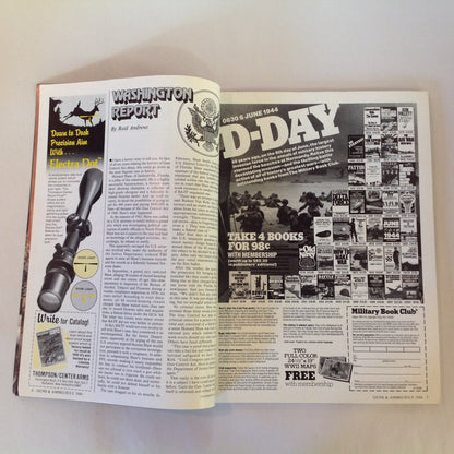 Vintage Jul 1984 Guns & Ammo Magazine Browning's Blueprint Olympic Shooting Preview