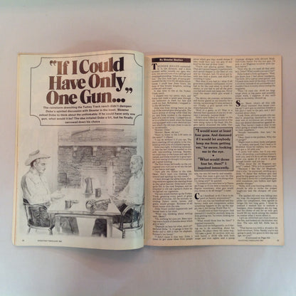Vintage Jun 1982 Shooting Times Magazine Colt's New MX V .357 Magnum DA Trooper T/C's Stainless Cougar