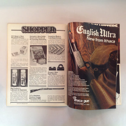 Vintage Jun 1982 Shooting Times Magazine Colt's New MX V .357 Magnum DA Trooper T/C's Stainless Cougar