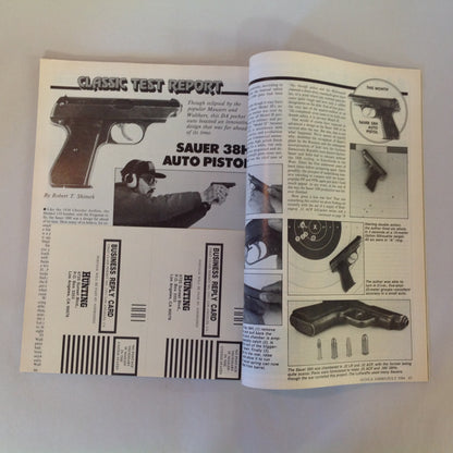 Vintage Jul 1984 Guns & Ammo Magazine Browning's Blueprint Olympic Shooting Preview