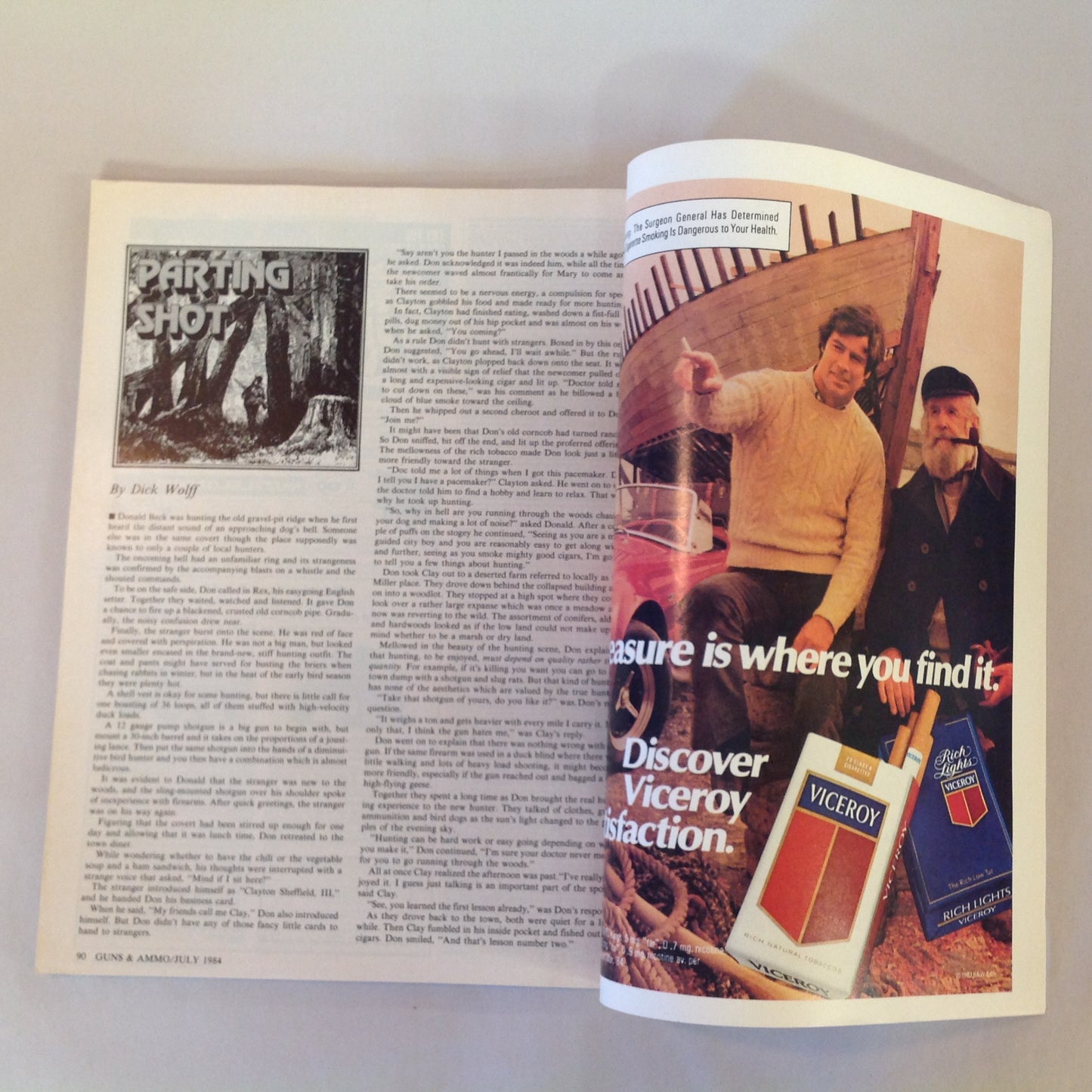 Vintage Jul 1984 Guns & Ammo Magazine Browning's Blueprint Olympic Shooting Preview