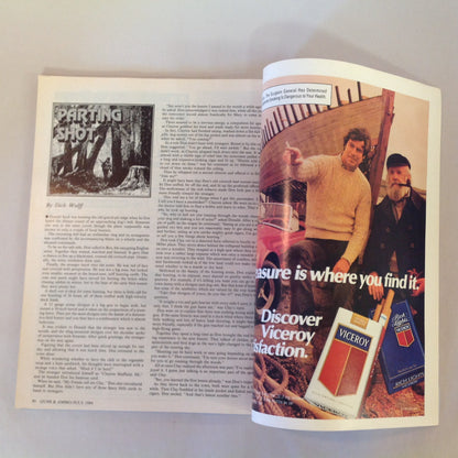 Vintage Jul 1984 Guns & Ammo Magazine Browning's Blueprint Olympic Shooting Preview