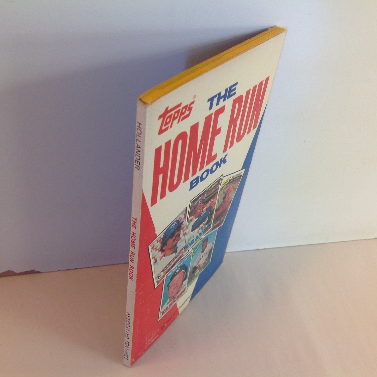 Vintage 1981 Mass Market Paperback Topps The Home Run Book Zander Hollander, Ed