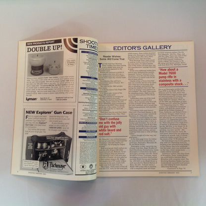 Vintage May 1993 Shooting Times Magazine Taurus Glock 9mm Shooting Test New .22 Rimfire Cartridge 7 Rifle/Handgun Report