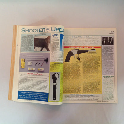 Vintage May 1993 Shooting Times Magazine Taurus Glock 9mm Shooting Test New .22 Rimfire Cartridge 7 Rifle/Handgun Report
