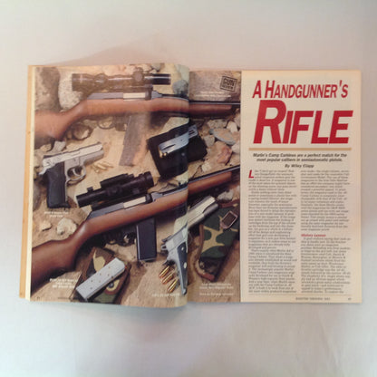 Vintage May 1993 Shooting Times Magazine Taurus Glock 9mm Shooting Test New .22 Rimfire Cartridge 7 Rifle/Handgun Report
