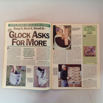 Vintage May 1993 Shooting Times Magazine Taurus Glock 9mm Shooting Test New .22 Rimfire Cartridge 7 Rifle/Handgun Report