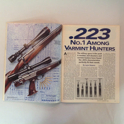 Vintage May 1993 Shooting Times Magazine Taurus Glock 9mm Shooting Test New .22 Rimfire Cartridge 7 Rifle/Handgun Report