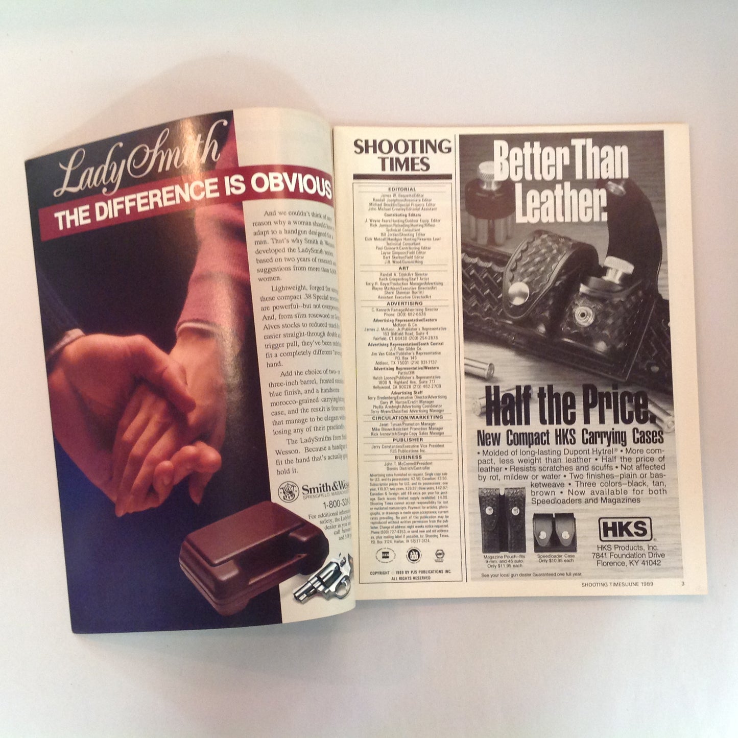 Vintage Jun 1989 Shooting Times Magazine Ruger's First .223 Bolt Rifle Ultimate Long-Range Lever-Action Cartridge