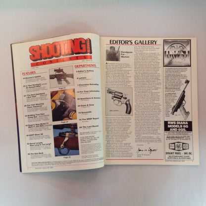 Vintage Jun 1989 Shooting Times Magazine Ruger's First .223 Bolt Rifle Ultimate Long-Range Lever-Action Cartridge